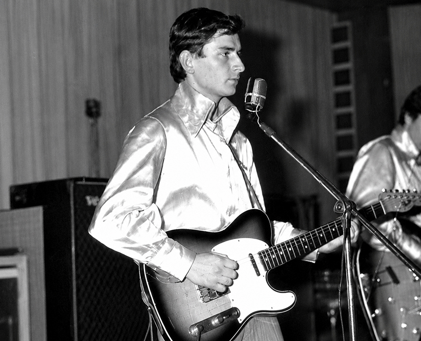 El guitarrista, Joaquín Igareda de Los Macabeos